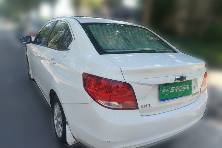 Used Chevrolet Sail 2015 Sail 3 1.3L Manual Ideal Edition Rear Left 45 Deg