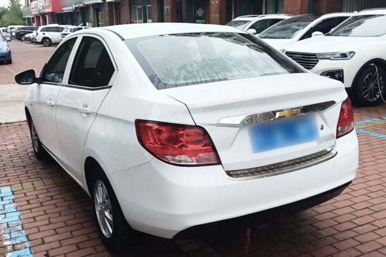 Used Chevrolet Sail 2015 Sail 3 1.3L AMT Ideal Edition Rear Left 45 Deg