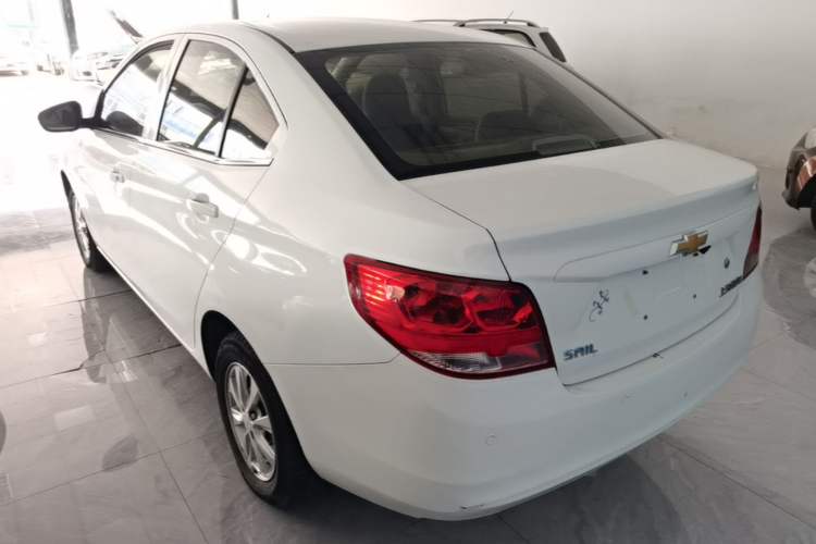 Used Chevrolet Sail 2015 Sail 3 1.3L Manual Ideal Edition Rear Left 45 Deg