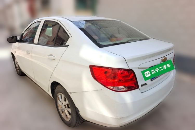 Used Chevrolet Sail 2015 Sail 3 1.3L AMT Ideal Edition Rear Left 45 Deg
