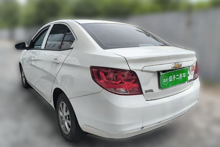 Used Chevrolet Sail 2015 Sail 3 1.3L Manual Warm Edition Rear Left 45 Deg