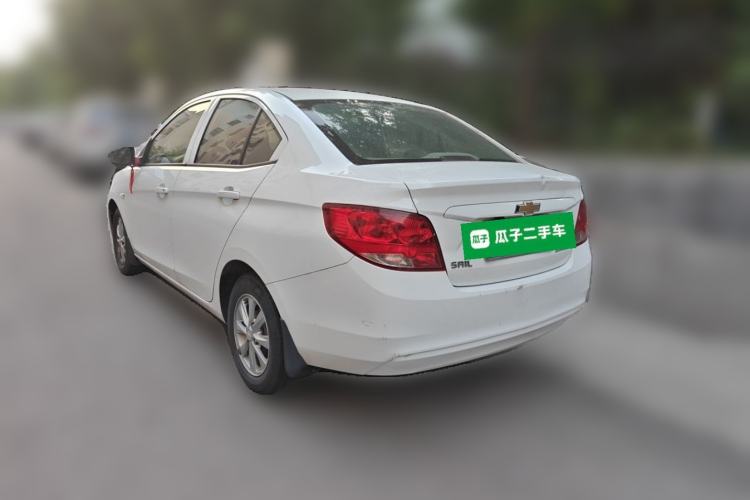 Used Chevrolet Sail 2015 Sail 3 1.3L AMT Ideal Edition Rear Left 45 Deg