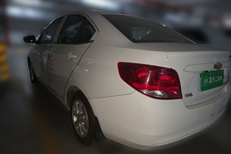 Used Chevrolet Sail 2015 Sail 3 1.3L Manual Ideal Edition Rear Left 45 Deg