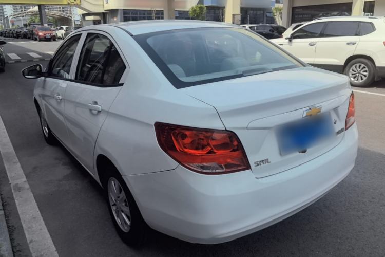 Used Chevrolet Sail 2015 Sail 3 1.3L AMT Ideal Edition Rear Left 45 Deg