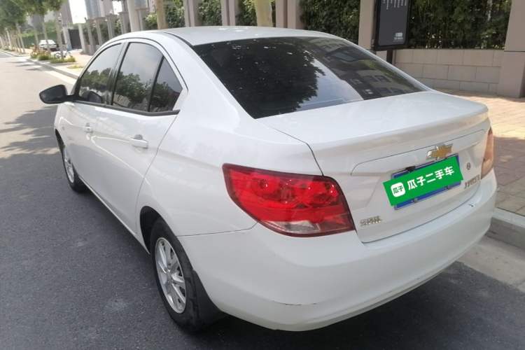 Used Chevrolet Sail 2015 Sail 3 1.3L AMT Ideal Edition Rear Left 45 Deg