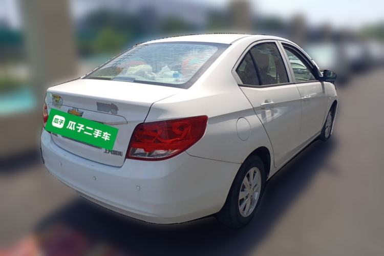 Used Chevrolet Sail 2015 Sail 3 1.3L AMT Ideal Edition Rear Right 45 Deg