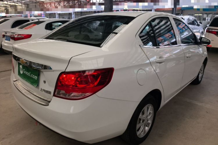 Used Chevrolet Sail 2015 Sail 3 1.3L AMT Ideal Edition Rear Right 45 Deg