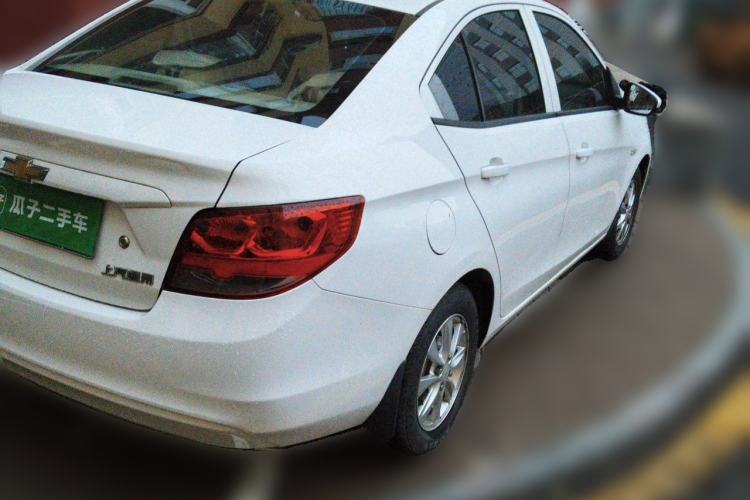 Used Chevrolet Sail 2015 Sail 3 1.3L AMT Ideal Edition Rear Right 45 Deg