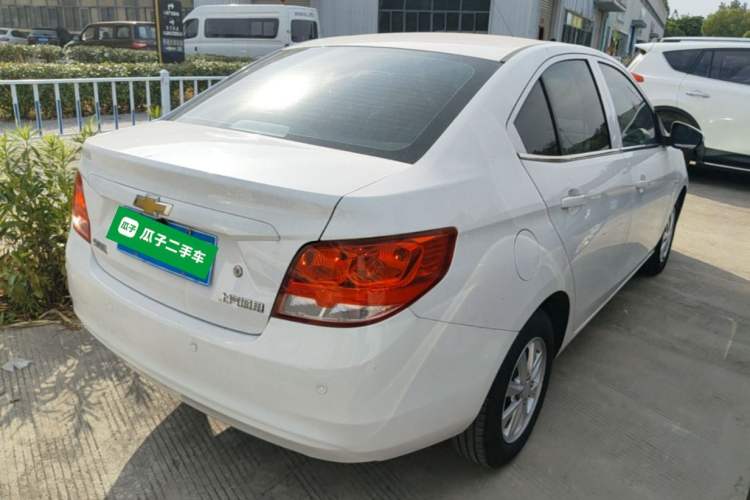 Used Chevrolet Sail 2015 Sail 3 1.3L AMT Ideal Edition Rear Right 45 Deg