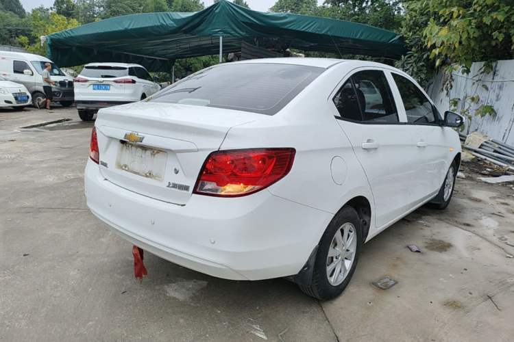 Used Chevrolet Sail 2015 Sail 3 1.3L Manual Ideal Edition Rear Right 45 Deg