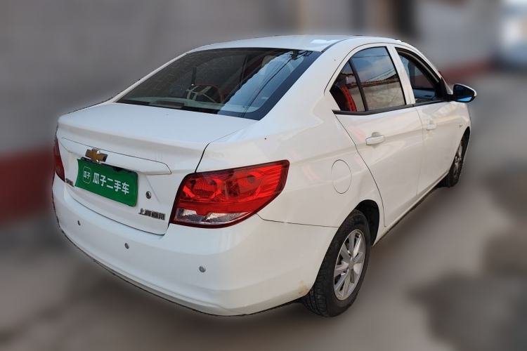 Used Chevrolet Sail 2015 Sail 3 1.3L AMT Ideal Edition Rear Right 45 Deg
