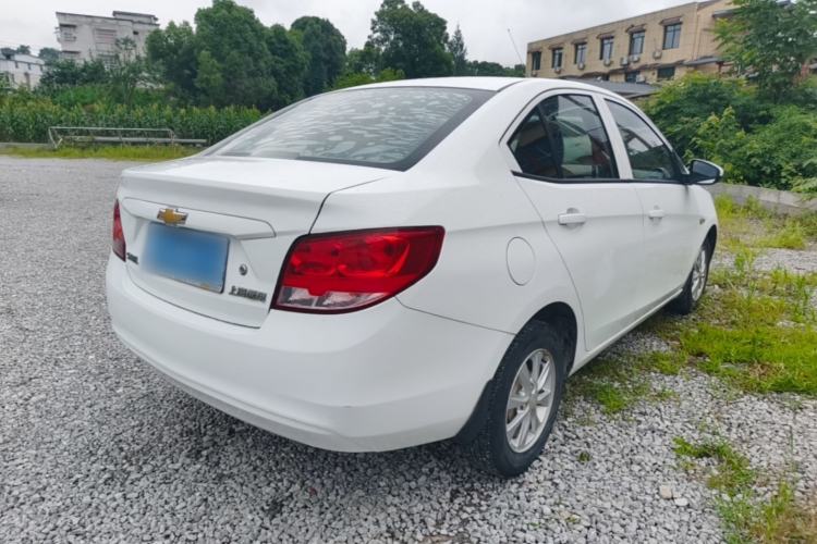 Used Chevrolet Sail 2015 Sail 3 1.3L Manual Ideal Edition Rear Right 45 Deg