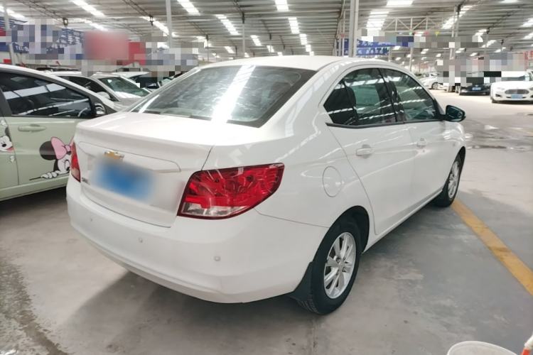 Used Chevrolet Sail 2015 Sail 3 1.3L AMT Ideal Edition Rear Right 45 Deg