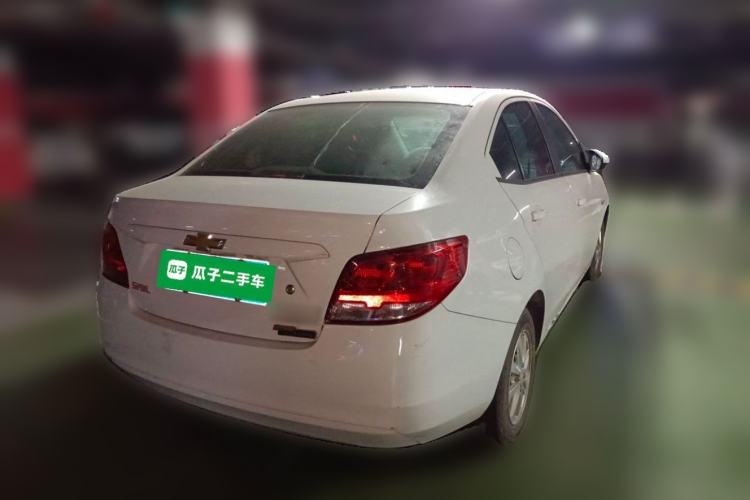 Used Chevrolet Sail 2015 Sail 3 1.5L AMT Happiness Sunroof Edition Rear Right 45 Deg