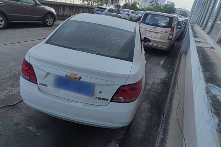 Used Chevrolet Sail 2015 Sail 3 1.3L AMT Ideal Edition Rear Right 45 Deg