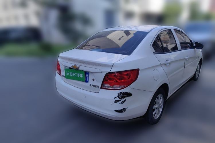 Used Chevrolet Sail 2015 Sail 3 1.3L AMT Ideal Edition Rear Right 45 Deg
