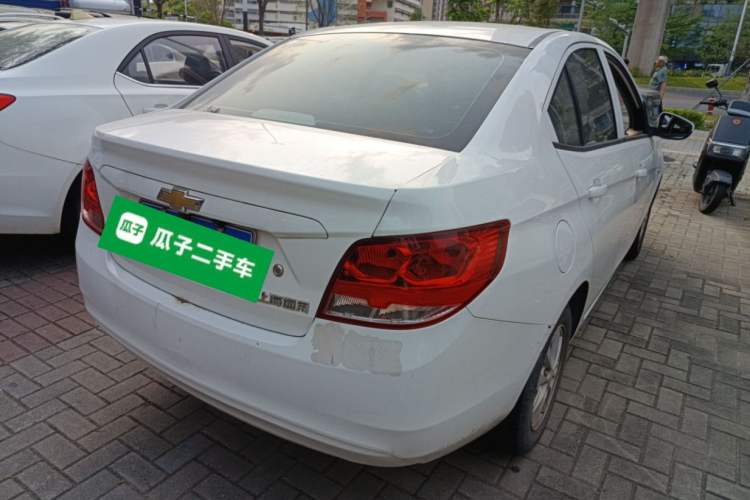 Used Chevrolet Sail 2015 Sail 3 1.3L AMT Ideal Edition Rear Right 45 Deg