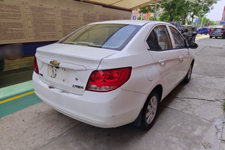Used Chevrolet Sail 2015 Sail 3 1.3L AMT Ideal Edition Rear Right 45 Deg