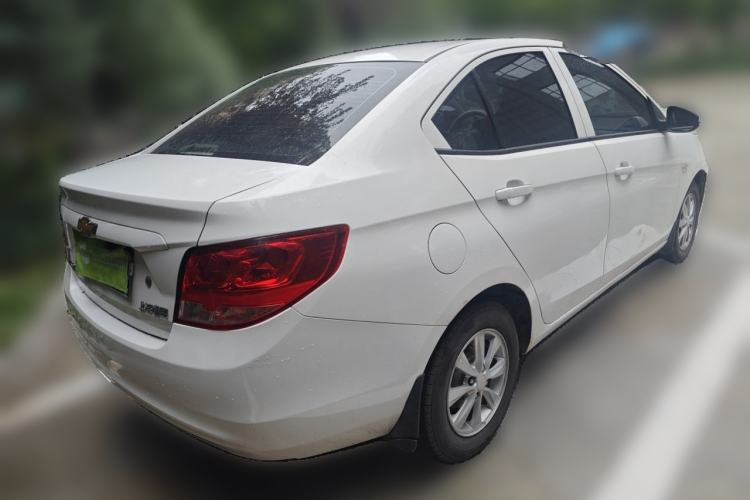 Used Chevrolet Sail 2015 Sail 3 1.3L AMT Ideal Sunroof Edition Rear Right 45 Deg