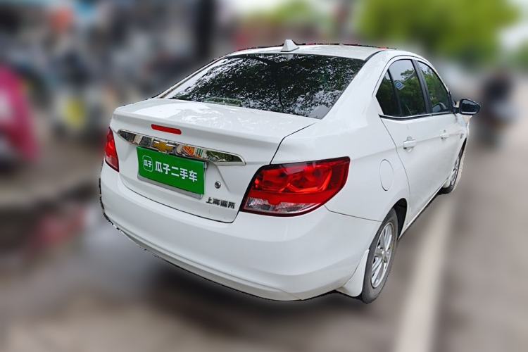 Used Chevrolet Sail 2015 Sail 3 1.5L Manual Happiness Edition Rear Right 45 Deg