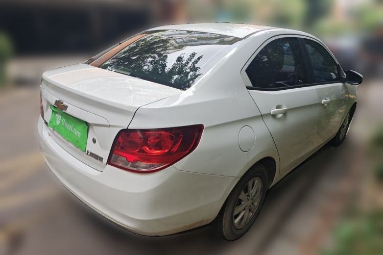 Used Chevrolet Sail 2015 Sail 3 1.5L AMT Happiness Sunroof Edition Rear Right 45 Deg