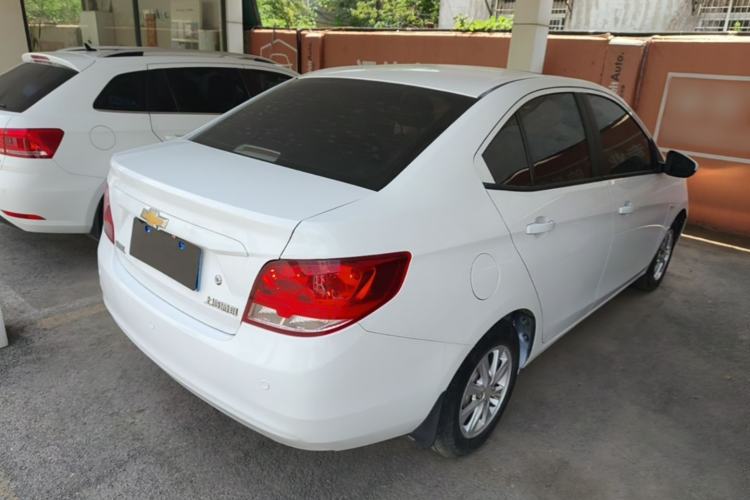 Used Chevrolet Sail 2015 Sail 3 1.5L AMT Happiness Sunroof Edition Rear Right 45 Deg