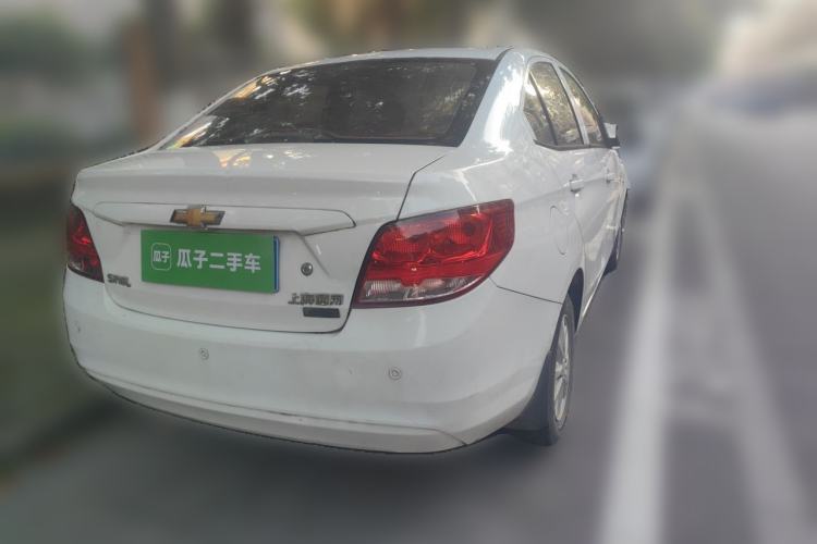 Used Chevrolet Sail 2015 Sail 3 1.3L AMT Ideal Edition Rear Right 45 Deg