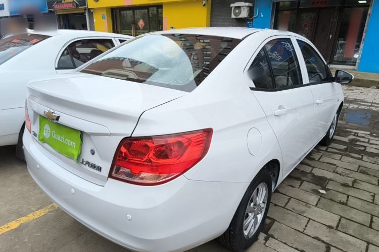 Used Chevrolet Sail 2015 Sail 3 1.3L AMT Ideal Edition Rear Right 45 Deg
