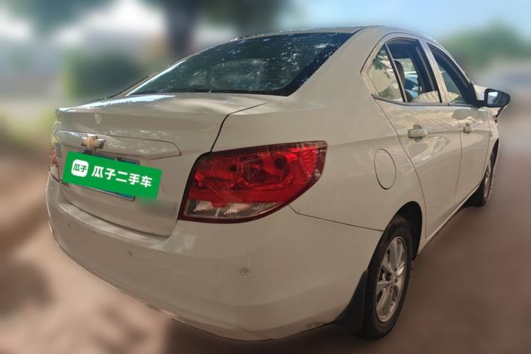 Used Chevrolet Sail 2015 Sail 3 1.3L AMT Ideal Edition Rear Right 45 Deg