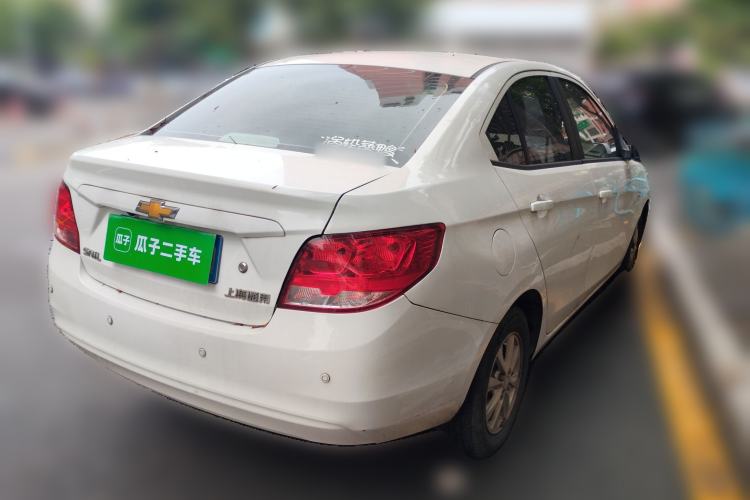 Used Chevrolet Sail 2015 Sail 3 1.5L AMT Happiness Sunroof Edition Rear Right 45 Deg