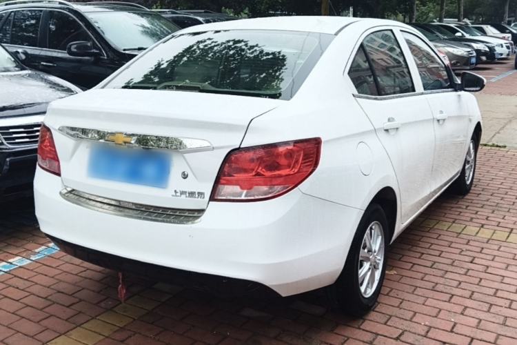 Used Chevrolet Sail 2015 Sail 3 1.3L AMT Ideal Edition Rear Right 45 Deg