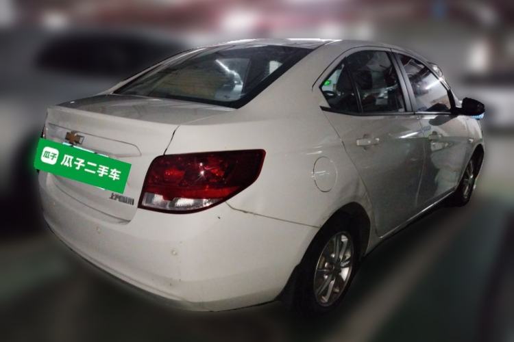 Used Chevrolet Sail 2015 Sail 3 1.5L AMT Happiness Sunroof Edition Rear Right 45 Deg