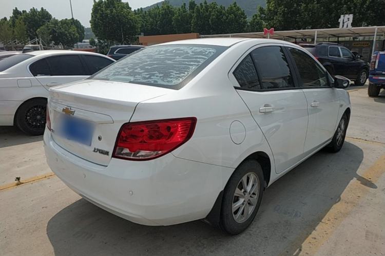 Used Chevrolet Sail 2015 Sail 3 1.5L AMT Happiness Sunroof Edition Rear Right 45 Deg