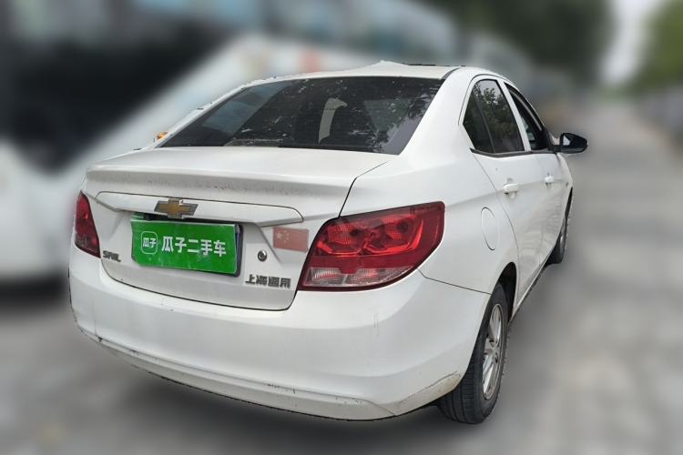 Used Chevrolet Sail 2015 Sail 3 1.3L Manual Warm Edition Rear Right 45 Deg