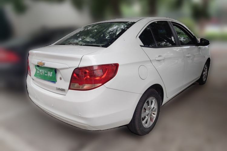 Used Chevrolet Sail 2015 Sail 3 1.5L AMT Happiness Sunroof Edition Rear Right 45 Deg