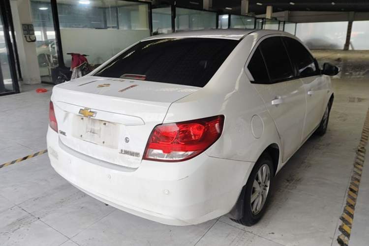 Used Chevrolet Sail 2015 Sail 3 1.5L AMT Happiness Sunroof Edition Rear Right 45 Deg