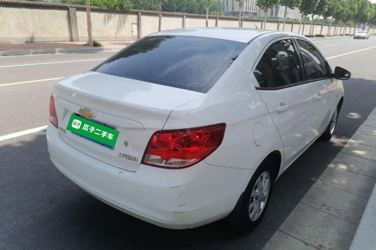 Used Chevrolet Sail 2015 Sail 3 1.3L AMT Ideal Edition Rear Right 45 Deg