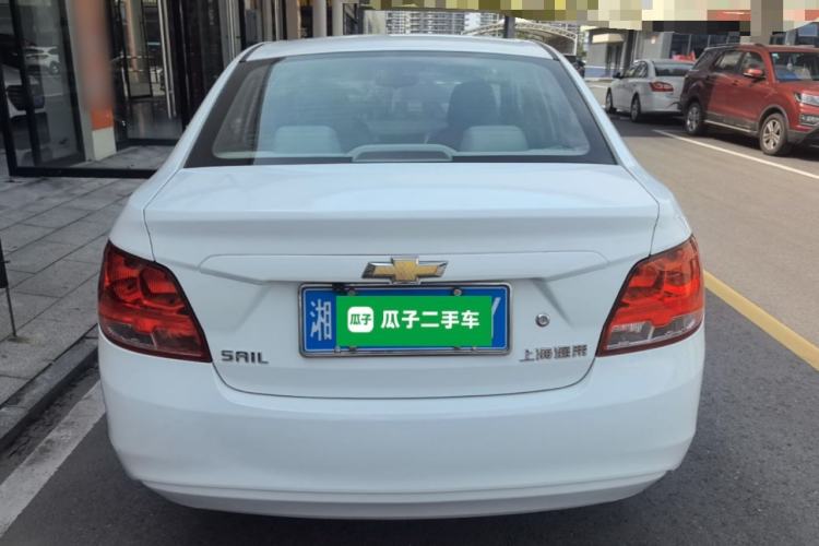 Used Chevrolet Sail 2015 Sail 3 1.3L AMT Ideal Edition Rear