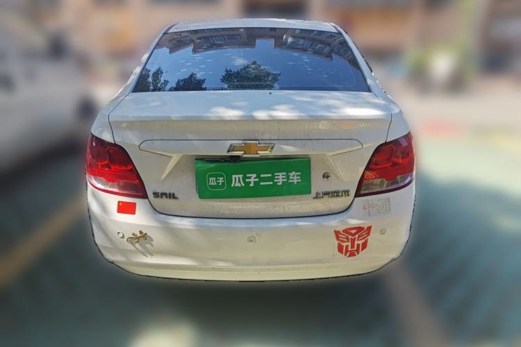 Used Chevrolet Sail 2015 Sail 3 1.3L AMT Ideal Edition Rear
