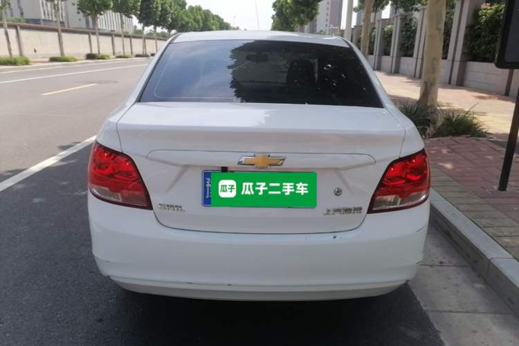 Used Chevrolet Sail 2015 Sail 3 1.3L AMT Ideal Edition Rear