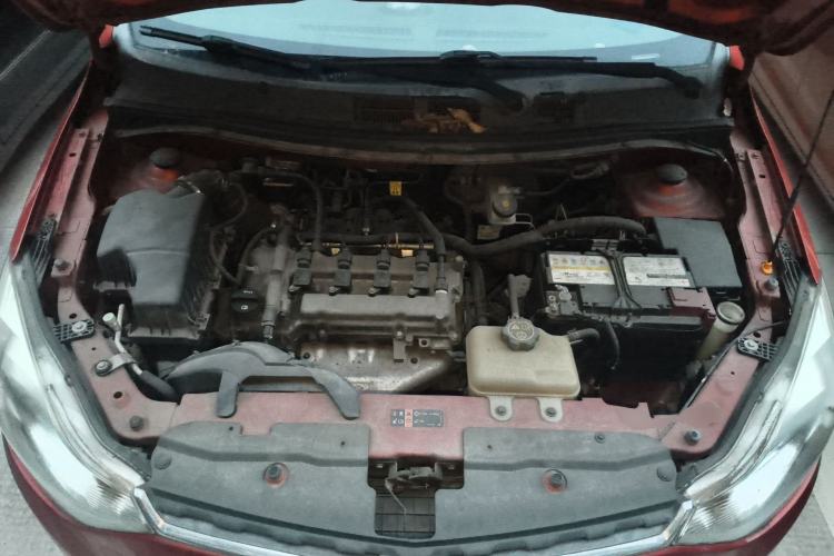 Used Chevrolet Sail 2015 Sail 3 1.5L AMT Happiness Sunroof Edition Engine Bay