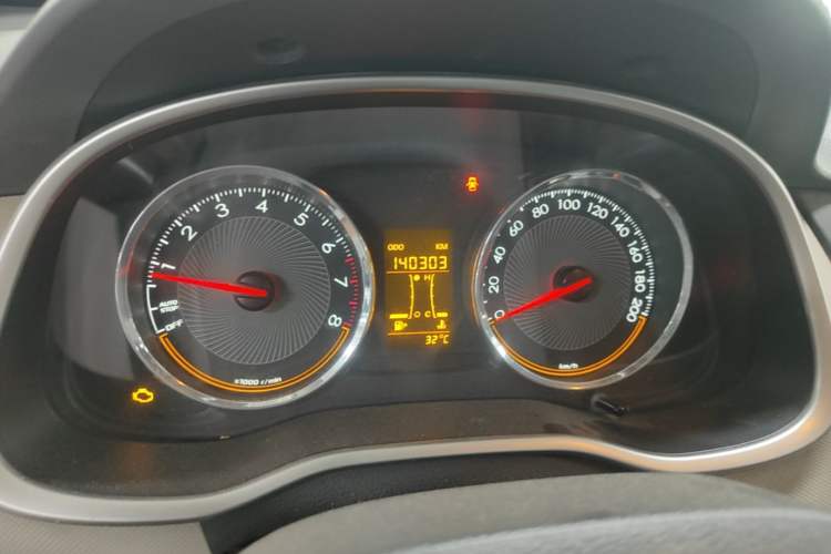 Used Chevrolet Sail 2015 Sail 3 1.5L Manual with Ideal Sunroof Edition Odometer Close Up