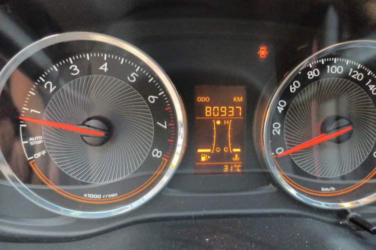 Used Chevrolet Sail 2015 Sail 3 1.5L Manual with Ideal Sunroof Edition Odometer Close Up