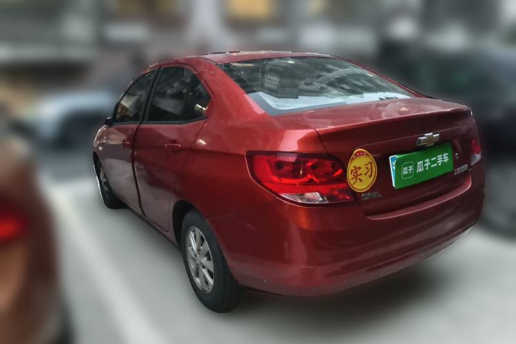 Used Chevrolet Sail 2015 Sail 3 1.5L AMT Happiness Sunroof Edition Rear Left 45 Deg
