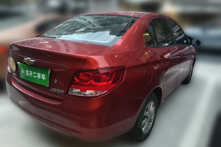 Used Chevrolet Sail 2015 Sail 3 1.5L AMT Happiness Sunroof Edition Rear Right 45 Deg