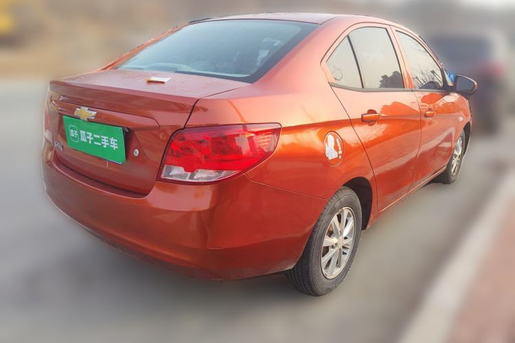 Used Chevrolet Sail 2015 Sail 3 1.3L AMT Ideal Edition Rear Right 45 Deg