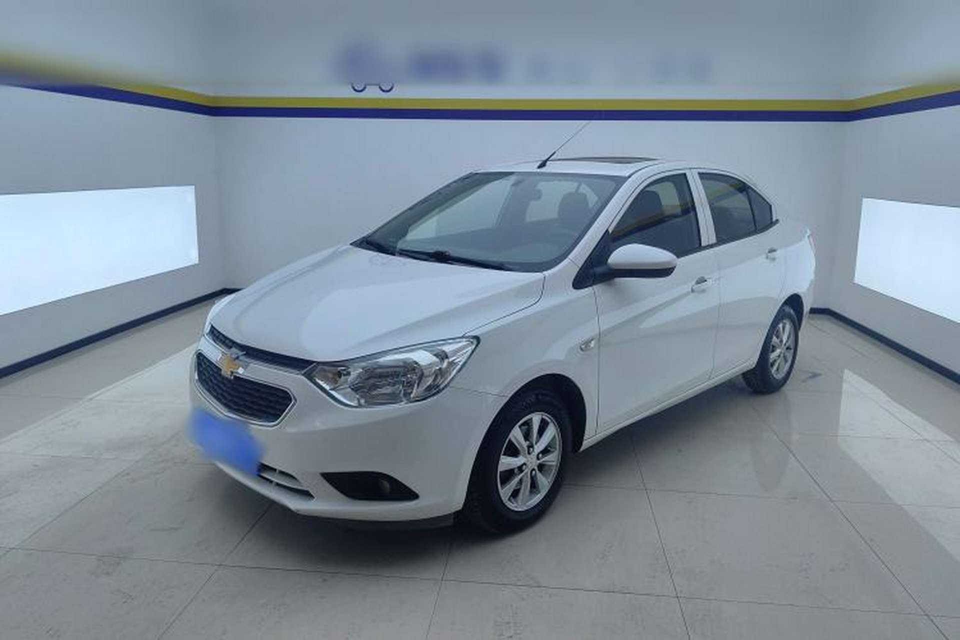 Used Chevrolet Sail 2016 Sail 3 1.3L Manual Comfort Sunroof Edition Front Left 45 Deg