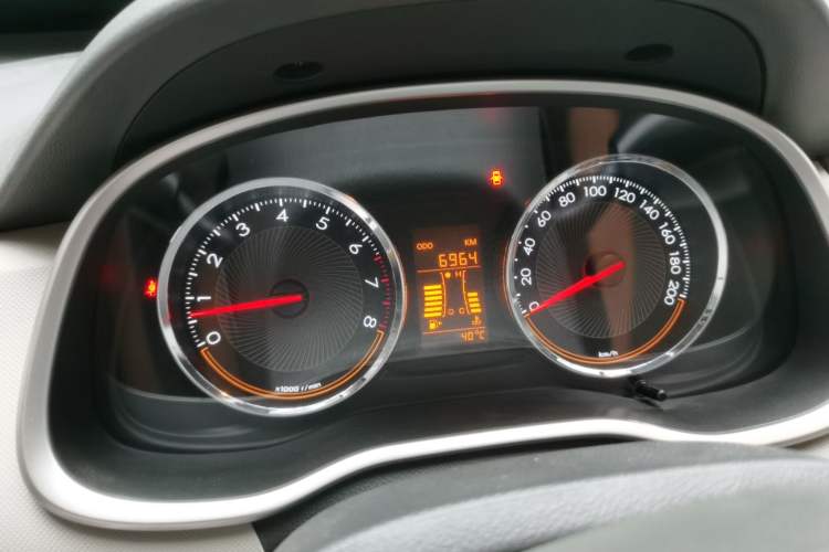 Used Chevrolet Sail 2016 Sail 3 1.3L Manual Comfort Sunroof Edition Odometer Close Up