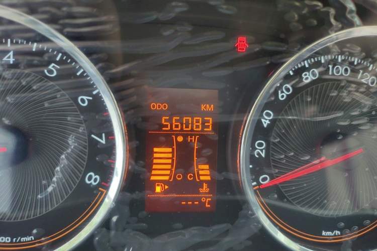 Used Chevrolet Sail 2016 Sail 3 1.3L Manual Comfort Sunroof Edition Odometer Close Up