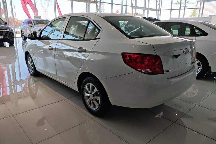 Used Chevrolet Sail 2016 Sail 3 1.3L Manual Comfort Sunroof Edition Rear Left 45 Deg